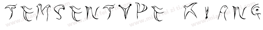 Temsentype XiangSiF字体转换